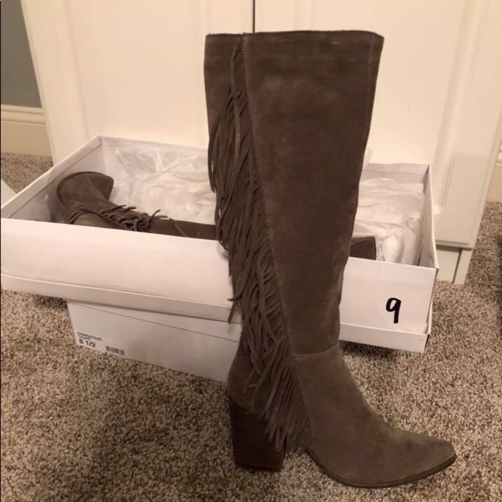 Steve Madden Fringe Boots